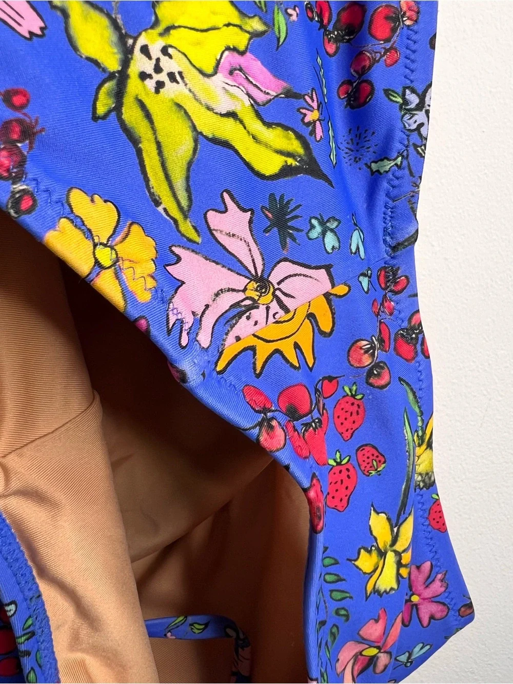 J. Crew X Dauphinette Plunge One-Piece Floral Swim Size 12